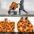 thumbnail image 6 of Car Seat Cover Baby - halloween pumpkin contexts Carseat Covers Baby for Girl Boy, Lightweight Newborn Car Seat Canopy Breathable Soft Infant Car Seat Cover, 6 of 7