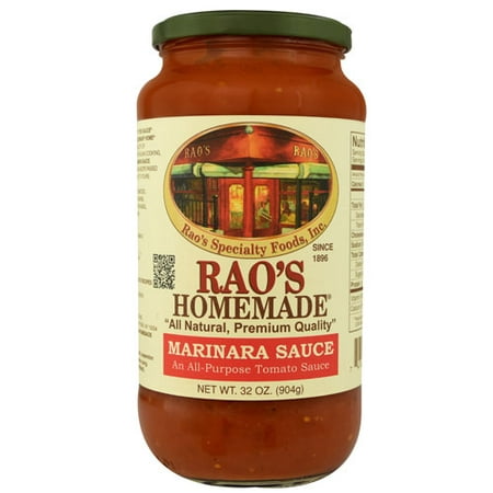 Rao's Homemade All Natural Pasta Sauce Marinara -- 32 oz pack of (The Best Homemade Pasta Sauce)