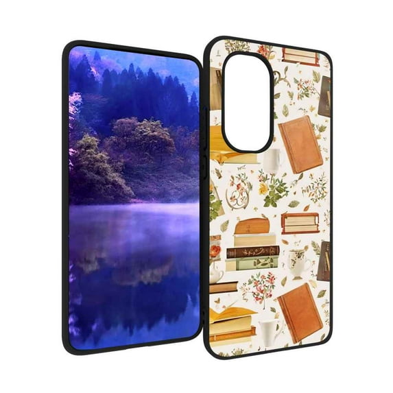 Book-lover-100 Phone Case, Degined for Motorola Moto Edge 2022 Case Men Women, Flexible Silicone Shockproof Case for Motorola Moto Edge 2022