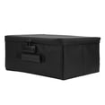 thumbnail image 1 of Fireproof Document Bag, Black Safe Combination Lock High Temperature Resistant Fireproof Document Box Silicone Fiberglass Cloth  For Office For Travel, 1 of 8