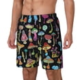 thumbnail image 2 of Haiem Bright Mushrooms Men'S Quick-Dry Swim Trunks: Comfortable Beach Shorts With Mesh Lining And Pockets - Ideal For Swimming And Sunbathing 3x-Large, 2 of 9