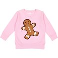 thumbnail image 2 of Inktastic Cute Gingerbread Cookie Toddler Sweatshirt, 2 of 4