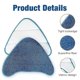thumbnail image 2 of 6-Pack Microfiber Replacement Steam Mop Pads for Hoover Steam Complete Pet Steam Mop, WH21000, 2 of 5