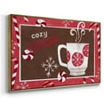 thumbnail image 4 of Cozy Cocoa Christmas Collection A - Framed Gallery Wrapped Holiday Canvas - 27 x 41 - Gold Frame, 4 of 9