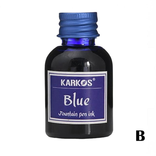 Encre pour Stylo-Plume 30 ml dans une Bouteille Choix de 11 Couleurs Riche Vif UK