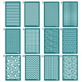 thumbnail image 5 of Reusable Silkscreen Print Flower Silk Screen Stencils for Clay Printing, 5 of 16