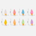 thumbnail image 6 of sunsanly 10Pcs Mini Christmas Tree Decoration Glow in The Dark Resin Crafts DIY Dollhouse Snow Garden Desktop Miniature Xmas Tree Ornament Holiday Decor, 6 of 8