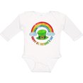 thumbnail image 3 of Inktastic Happy St. Patrick's Day Rainbow and Hat Boys or Girls Long Sleeve Baby Bodysuit, 3 of 5
