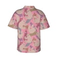 thumbnail image 3 of Sloth Hawaiian Shirts For Men, Summer Short-Sleeve Relaxed-Fit Button-Down Shirts 3x-Large, 3 of 9