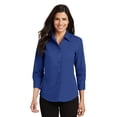 thumbnail image 1 of Port Authority® Ladies 3/4-Sleeve Easy Care Shirt. L612 Autoridad Portuaria L612, 1 of 1