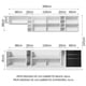 thumbnail image 3 of Cocina Integral Completa Modular Madesa Lux 300cm BN 01, 3 of 10