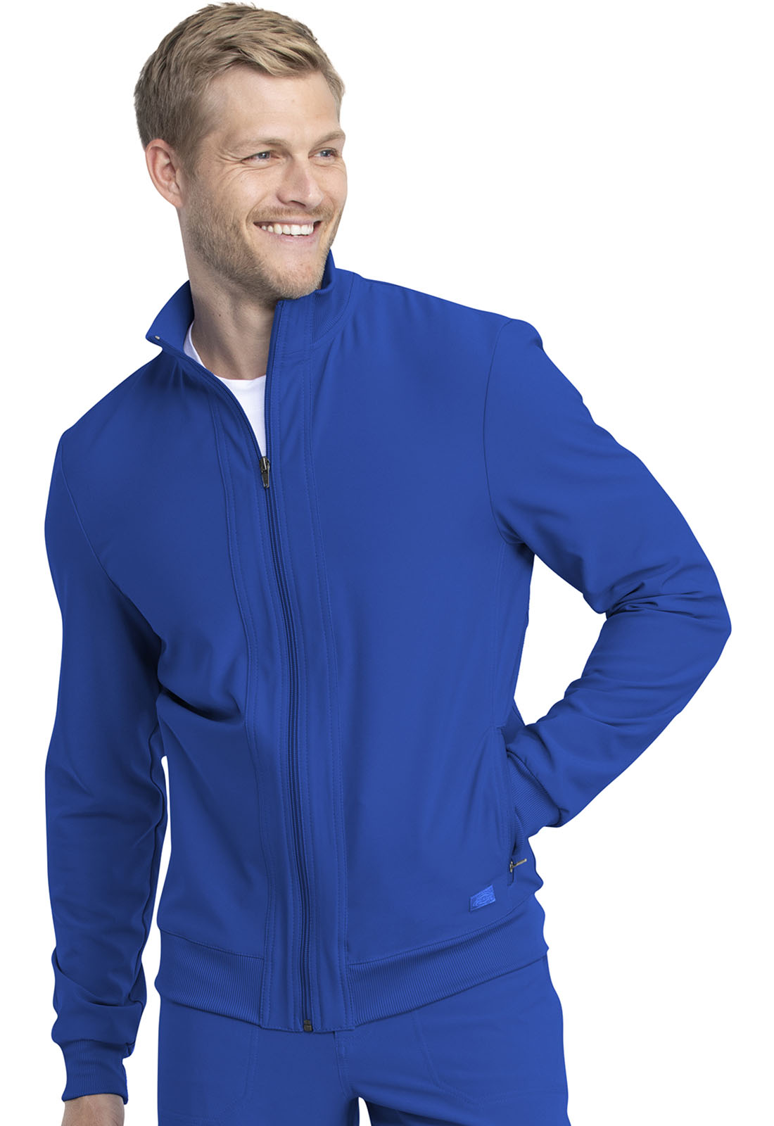 Download Dickies - Dickies Retro Scrubs Warm Up Jacket for Men DK360, XL, Royal - Walmart.com - Walmart.com