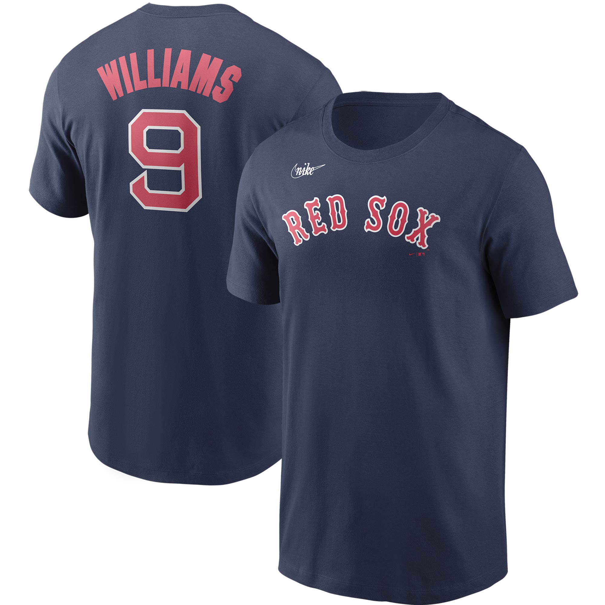 لباد Ted Williams Boston Red Sox Nike Cooperstown Collection Name ... لباد