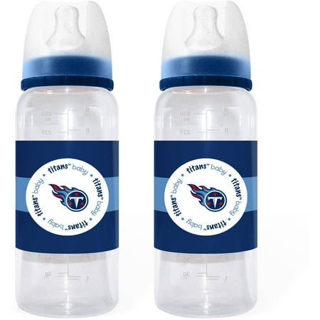 NFL Baby Fanatic Baby Bottle, 2pk, Tennessee Titans