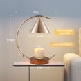 thumbnail image 3 of Perpurity Candle Warmer Lamp,110-120V, 2 free Halogen Bulbs (Moon Gold), 3 of 6