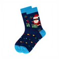 thumbnail image 3 of Unisex Christmas Crew Socks Cotton Blend Jacquard Knit Long Socks Holiday Character Pattern Casual Daily Wear Mid Calf Santa Claus Novelty Funny Xmas Gift Winter Warm Breathable, 3 of 4