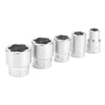 thumbnail image 2 of Damaged Worn Lug Extractor,5pcs 3/8in DR Damaged Bolt Nut Remover Extractor Car Accessory Tailored for Perfection, 2 of 14