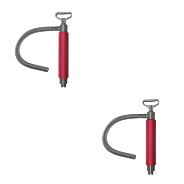 Soidarity Kayak Bilge Pump Manual Hand Water Pumps with Boat Tube Accessories Drainage Rojo 2Conjunto