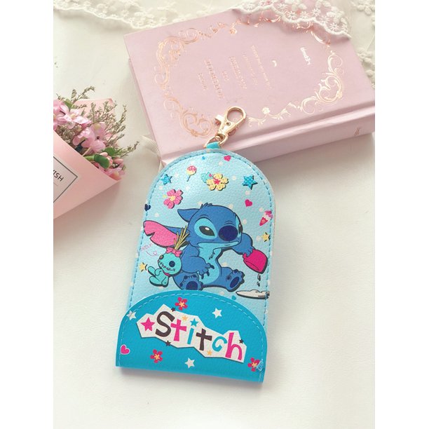Nuevo bolso de cadena telescópico Melody de dibujos animados lindo Gemini juego de tarjeta de autobús con llave elástica