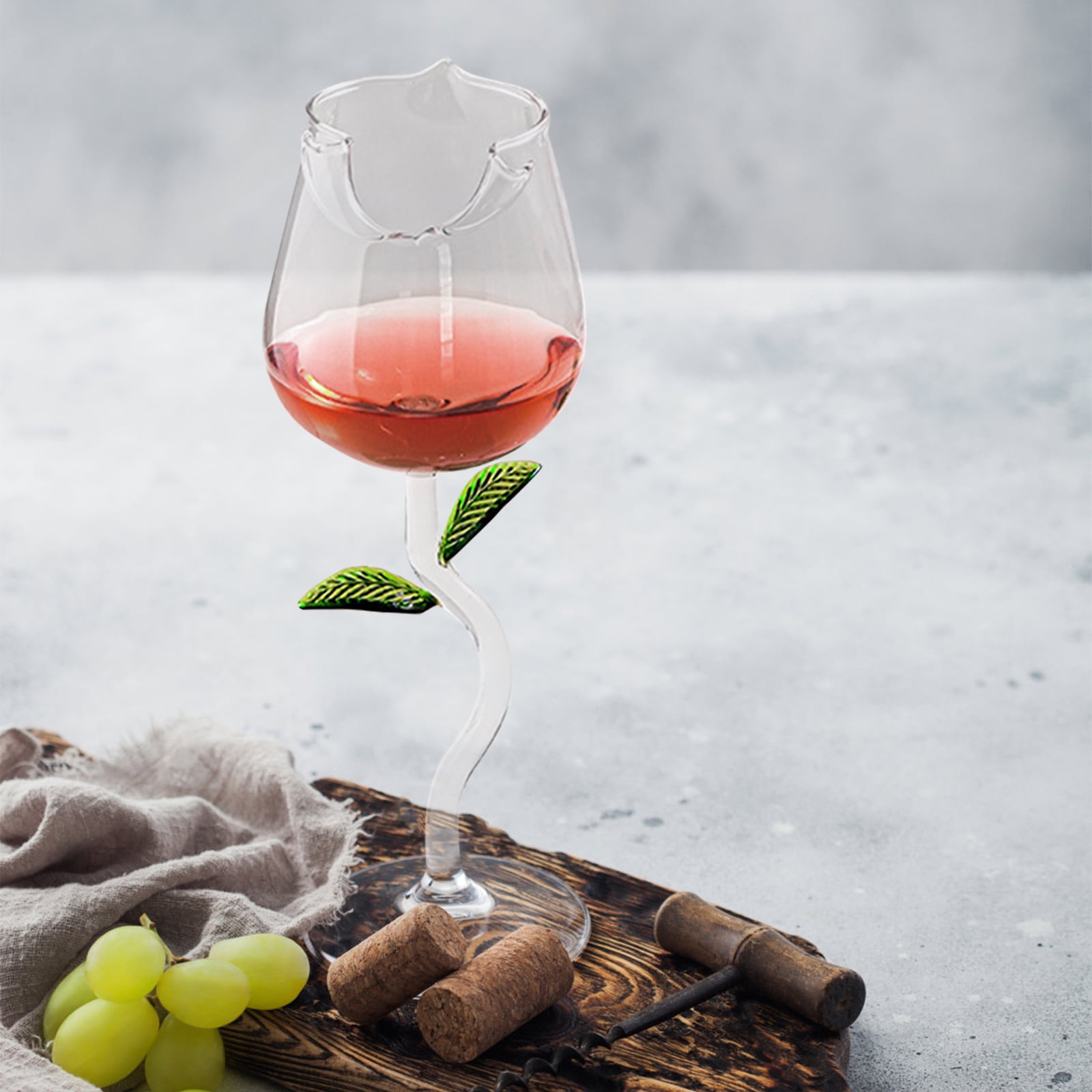 Rose Flower Wine Glasses, Creative Red Wine Glass Set of 2 Rose Flower  Goblet Wine Cocktail Juice Gl…See more Rose Flower Wine Glasses, Creative  Red