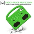 thumbnail image 6 of TECH CIRCLE Kids Case for Lenovo Tab M9 Tablet 9.0" 2023 Release - Lightweight EVA Foam Shockproof Portable Handle Cover Shell with Kickstand, Green, 6 of 6