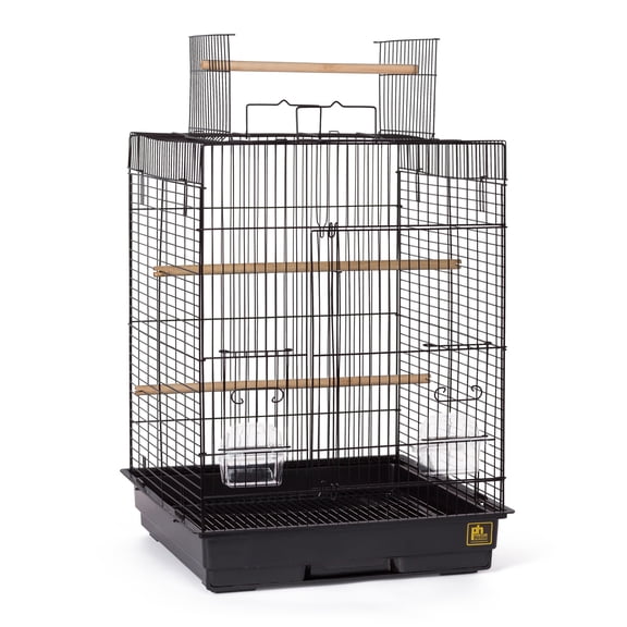 Prevue Pet Products Cockatiel Playtop Bird Cage - Black SP1818PTB