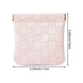 thumbnail image 2 of Leather Lipstick Case Travel Lipstick Bag Small Makeup Bag for Cosmetics Headphones Jewelry and Small Items Organizer, 2 of 7