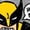 HEATHER GREY, variant on Marvel Deadpool & Wolverine - Wolverine Doodles - Women's Short Sleeve Graphic T-Shirt
