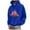 Blue, variant on LUOGENLI Hoodies for Men Zip up Navy Blue Halloween Pullover Hoodie Long Sleeve Casual Sweatshirt with Graphic Print for Fall Season Comfort Fit Full Zipper Hoodies for Men Camo Red Size L