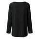 thumbnail image 5 of Pntutb, camisas informales florales de manga larga para mujer, jersey de cuello redondo liso, túnica holgada con estampado de puesta de sol, tops Pntutb Pntutb-1264, 5 of 7