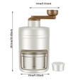 thumbnail image 3 of Clearance! Fdelink Ice Machine Discount Hand Shake the Ice Machine Set of Household Cropada Hail Ice Breaking Ice Artifact Cotton Ice Booth Small Manual Broken Ice Machine (White), 3 of 6