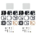 thumbnail image 3 of Carb Kit de Reconstruction de Réparation, la Résistance aux Dommages Carburateur de Taille Compacte Kit de Reconstruction de Haute Fiabilité Matériel de Papier pour WT866 Tondeuse à Gazon, 3 of 8