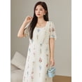 thumbnail image 5 of High-end embroidered floral dress, 5 of 7