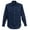 Navy, variant on Gioberti Men’s Solid Long Sleeve Western Shirt with Pearl Snap-on Buttons