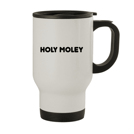 

Holy Moley - 14oz Stainless Steel Travel Mug White