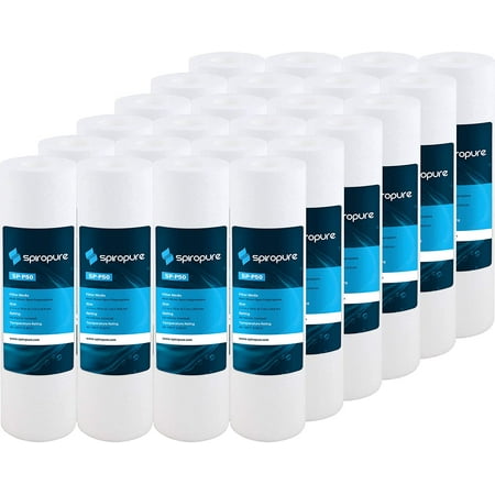 

SpiroPure Replacement for Hydronix SDC-25-1050 10x2.5 Water Filters (24 Pack)