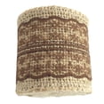 thumbnail image 1 of Rollo de cinta de arpillera para manualidades, cinta de lino con ribete de encaje para decoración de bodas, color café, 1 of 4