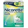 Nicorette 2mg Nicotine Gum , Spearmint Burst 100 ea (Pack of 6)