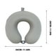 thumbnail image 3 of Fiudx Almohada Cervical Vertebrae, Almohada de Viaje Curvatura, Almohada Ligera para La Siesta, Ideal para Coche, Tren, Avión, Regallo para Adultos y Niños, Cremallera Fácil de Limpiar., 3 of 3