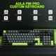 thumbnail image 2 of Teclado mecánico inalámbrico AULA F99 Pro con perilla retroiluminada RGB, 2 of 9