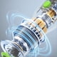 thumbnail image 4 of Car Cordless Handheld Vacuum Cleaner,Dust Collector Mini Car Vacuum Cleaner, Powerful Suction Small Vacuum Cleaner, 4 of 5