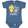 thumbnail image 3 of Inktastic My 1st Easter with Baby Chick and Eggs in Wagon Boys or Girls Baby Bodysuit, 3 of 5
