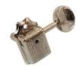thumbnail image 4 of Wilkinson Deluxe Tuners Machine Heads 6 Inline Nickel for Fender Strat Tele WJ-55, 4 of 7