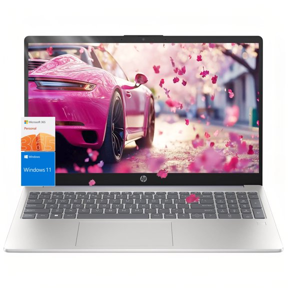 HP Laptop 15.6inch FHD Display - Intel Core i3-N305 Beat i7-10510Y -Microsoft Office 365 -32GB RAM -1TB PCIE SSD - Windows 11 - Wi-Fi 6- Long Battery Life -Fingerprint -School Laptop College Student