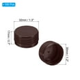 thumbnail image 2 of Uxcell 1.2inch Plastic Bottle Caps for Crafts, 100Pcs Bottle Screw Lids, Brown, 2 of 5