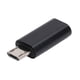 thumbnail image 5 of Convertidor adaptador tipo C Sincero a micro USB para carga y transferencia de datos negro, 5 of 10