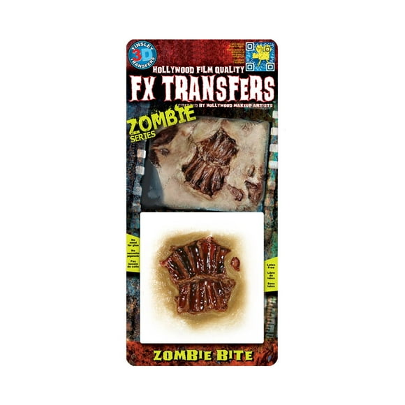 Accesorio de disfraz 3D FX Transfer Zombie Bite Horror Victim