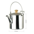 thumbnail image 3 of TFixol 2L / 3L Olla para acampar al aire libre Tetera de acero inoxidable, 3 of 8