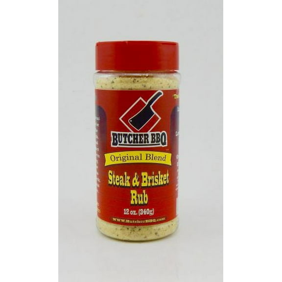 Butcher BBQ Steak & Brisket Original Blend BBQ Dry Rub Seasoning Gluten Free