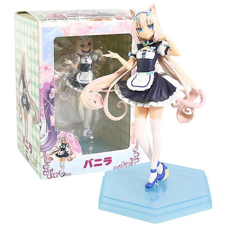 Chocola Vanilla Figure Nekopara 2 Styles Anime Action Figures : Collectible model dolls for adult enthusiasts. Diverse designs ideal for trade in anime merchandise
